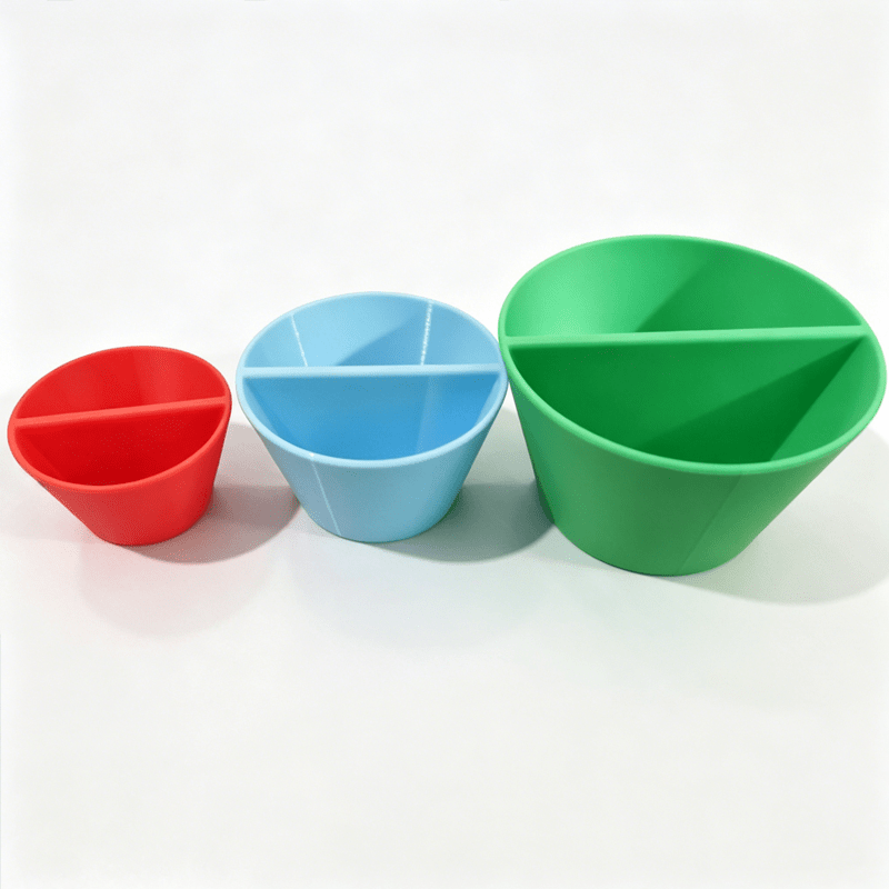 TEMU 3pcs 3pcs Pottery Tools Suitable For Handmade Clay Sculpting, Ceramic Wheel Throwing & Rim Trimming - Plastic Molds With Tapered Edges For
