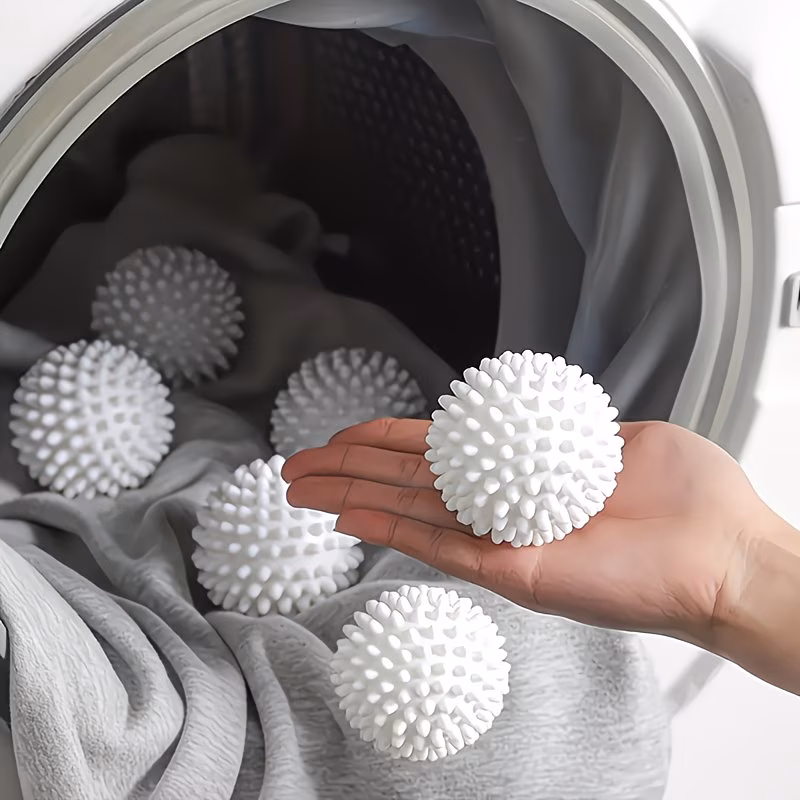 set of 10 reusable laundry balls removes hair fabrics prevents tangling reduces wrinkles no electricity needed laundry additions extra large dryer balls washing machine balls dryer balls dryer sheets anti laundry ball Product details 1