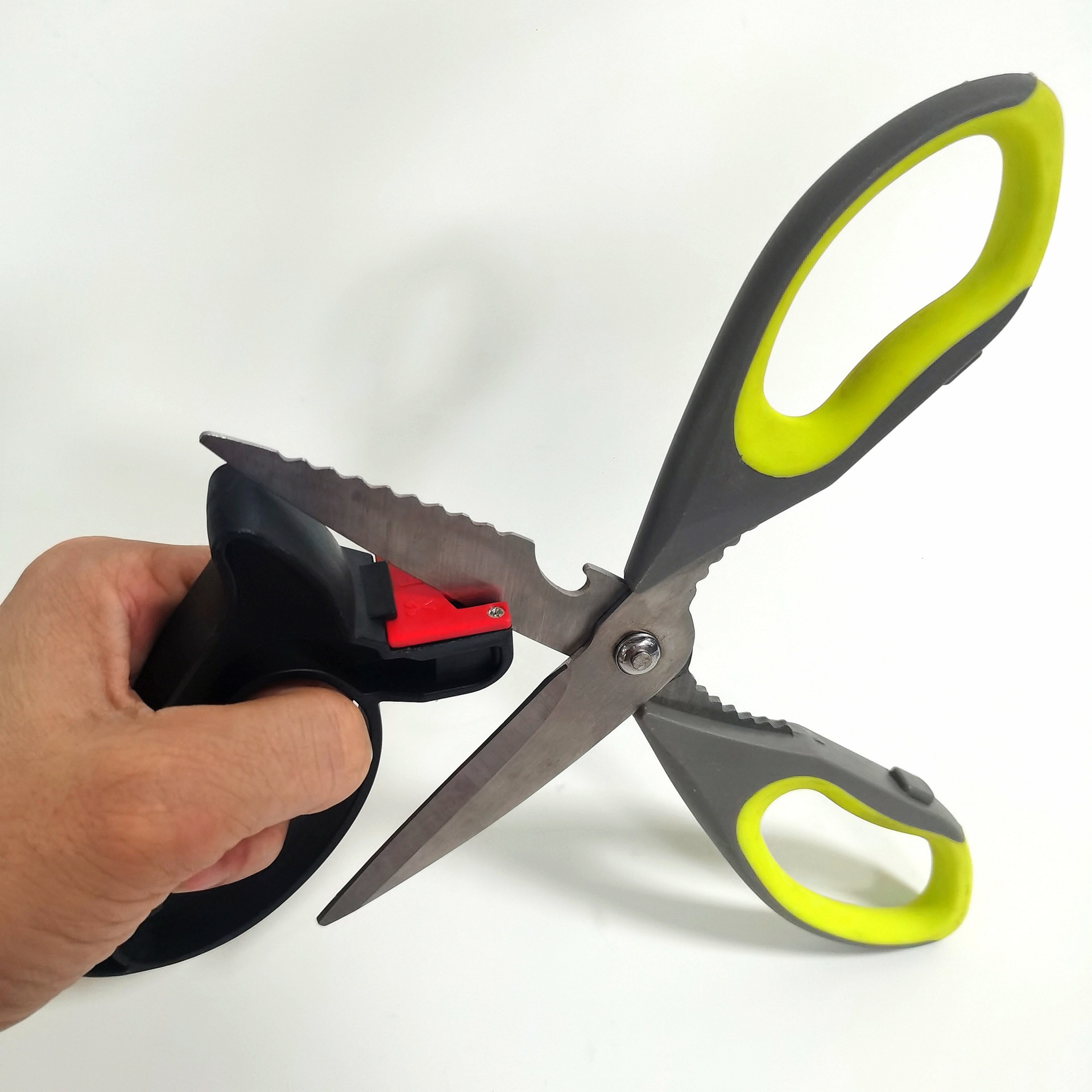 portable garden knife sharpener and vegetable cutter 1pc durable pp material compact and lightweight suitable for home kitchen hunting and fishing multifunctional outdoor daily tool garden cutting tool outdoor knife sharpener