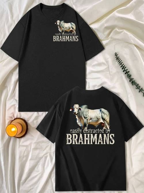 camiseta negra con de , distraído por , , estilo vintage de granja, tema de , vida de , estética, de vaquero, ropa casual para , regalo para amantes de , para exteriores