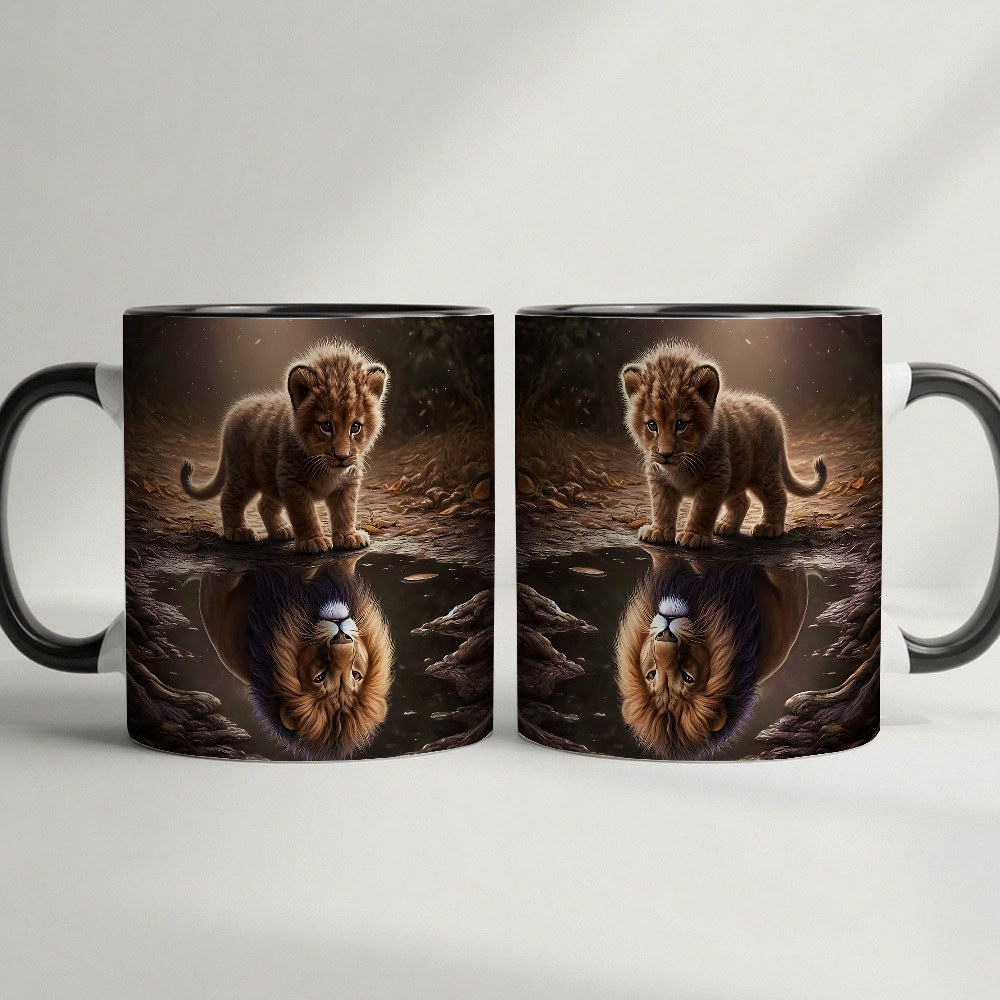 1 Ceramic Coffee Mug | Pattern, Drinkware, Suitable For Daily Use At Home Or Office, An Ideal Gift For Or Colleagues On Birthdays, Holidays, Or