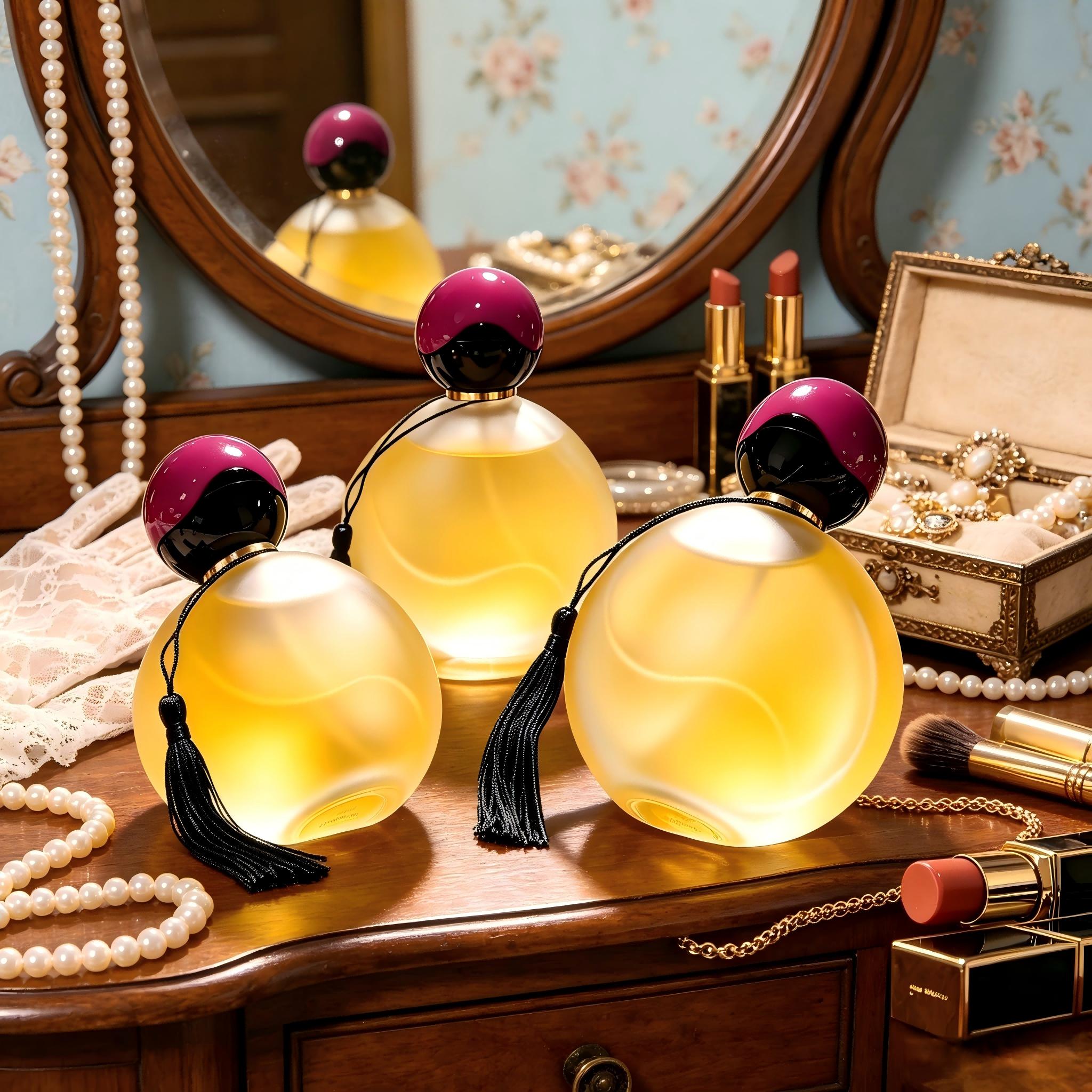 TEMU 3pcs Women's Perfume Set, Floral Oriental Fragrance With Amber Sandalwood Notes, On Hair And Body, Nice Daily Fragrance Gift For Ladies