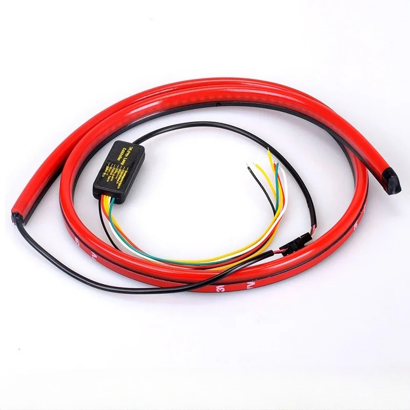1pc car 100cm universal 12v flexible led light strip multi mode lamp atmosphere lights decorative ambient lighting car accessories Product details 6