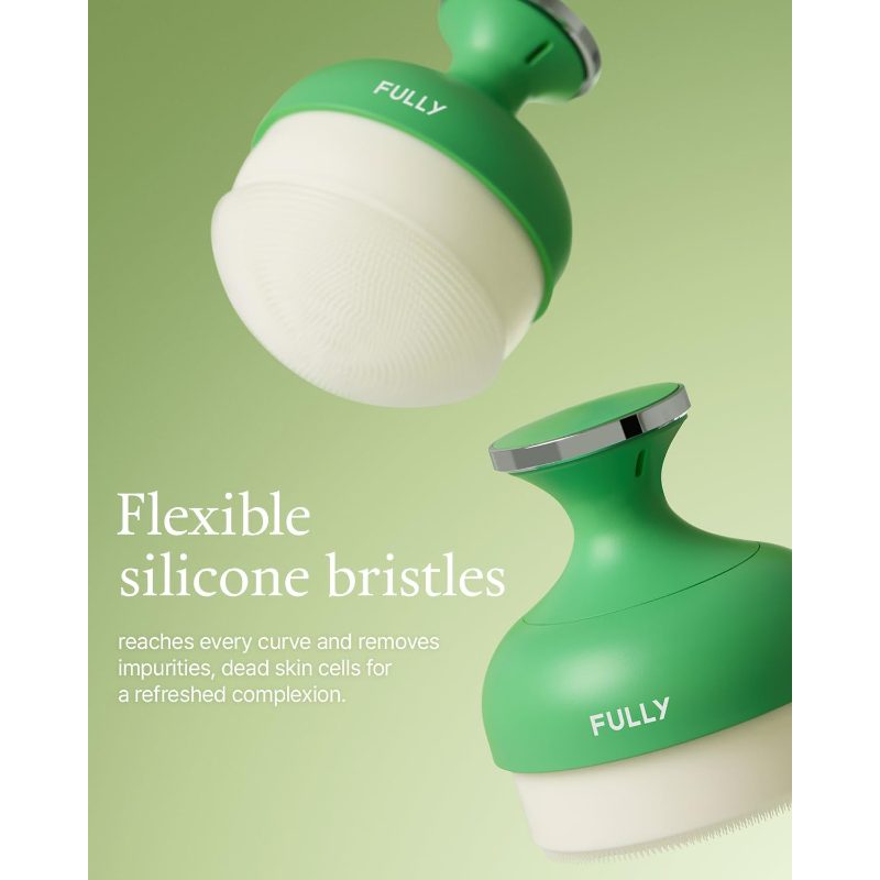 Pore Cleansing Brush | Over 2000 Fine Bristle, Pore Cleaner, Unclog Pores, Blackhead Brush, Sebum Remover, Gentle Exfoliator, Pairs with Green Tomato Clay Cleanser