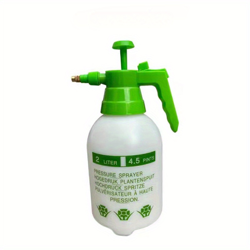 TEMU Dcdray Garden Pump Sprayer, 68oz/34oz Hand-held Pressure Sprayer Bottle For Lawn With Safety Value&adjustable Nozzle, For Watering, Spraying