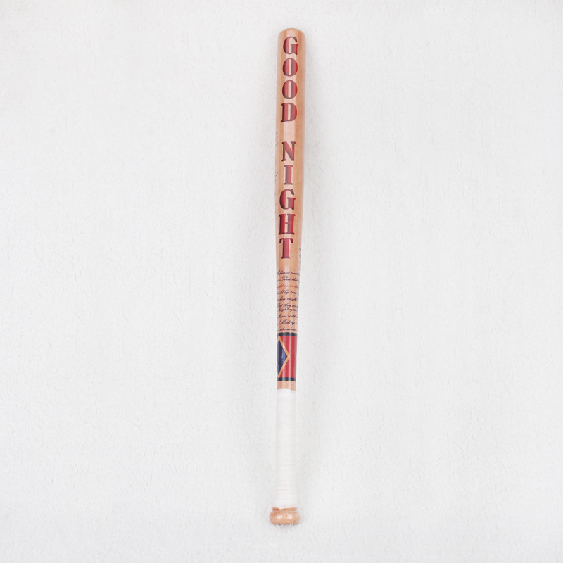 TEMU 84cm Clown Girl Baseball Bat, Wooden Baseball Bat For Role Play Party Costume Fixture