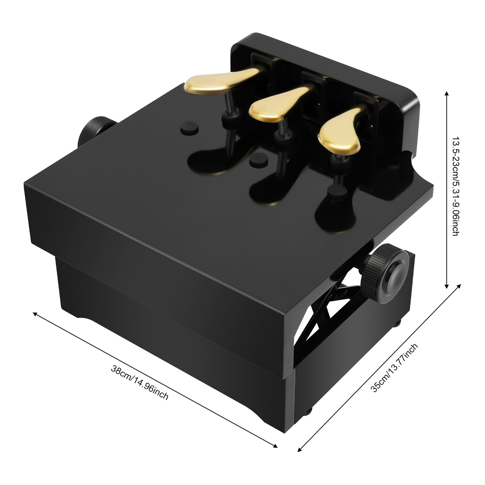 Image of Universal Piano Height-adjustable Pedal, Fine-tuning Piano Auxiliary Pedal Riser, Piano Foot Pedal, Piano- Pedal, Adjustable Piano- Pedal