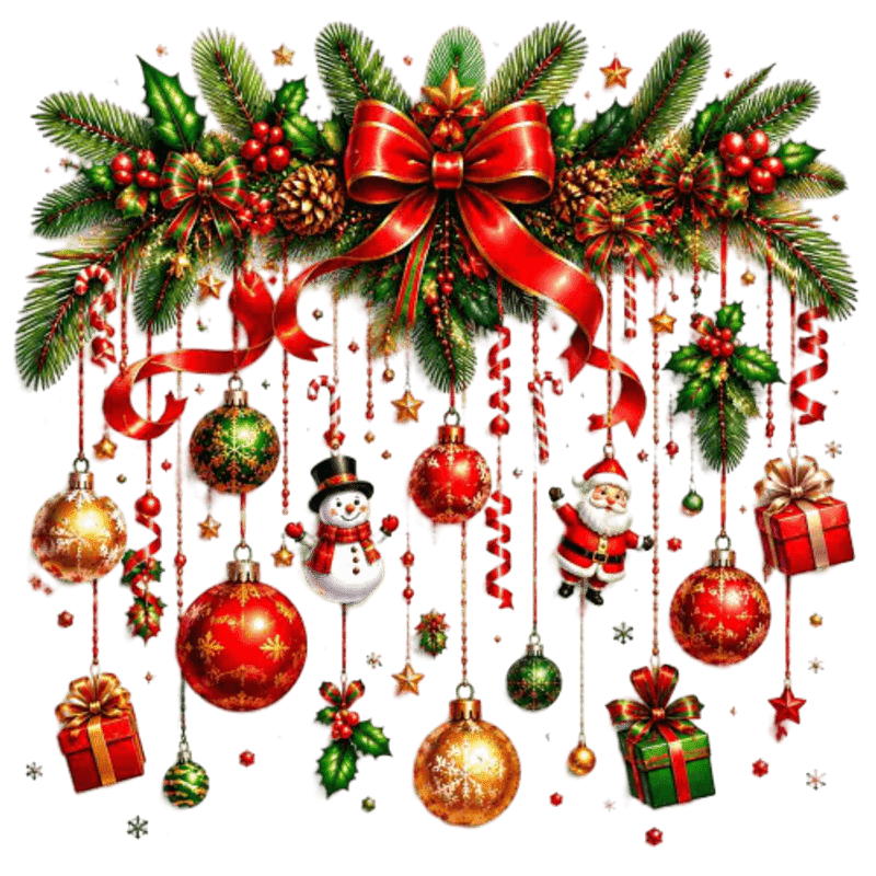 TEMU 1pc 2d Flat Pattern Sticker, Christmas Decoration Static Cling, Window Decal, Glass Mural, Window Sticker, Christmas Bell Gift Pine Branch Bow