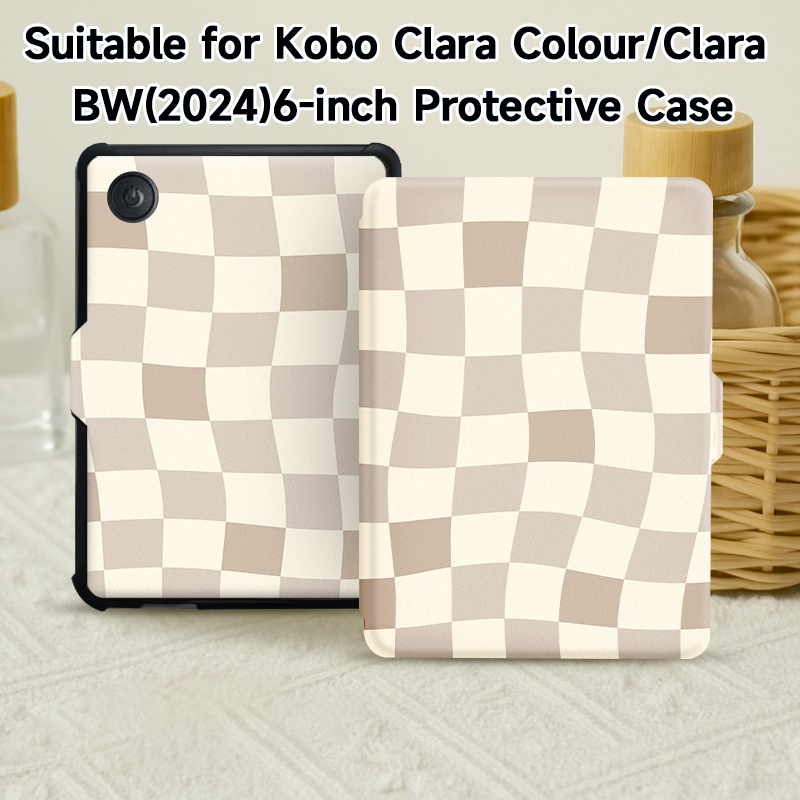 TEMU Capa Protetora Universal para E-reader, Compatível com Libra Color 2024 7 polegadas, Color/ BW 2024 6 polegadas/ 2E (2022) 6 polegadas, Kindle 6