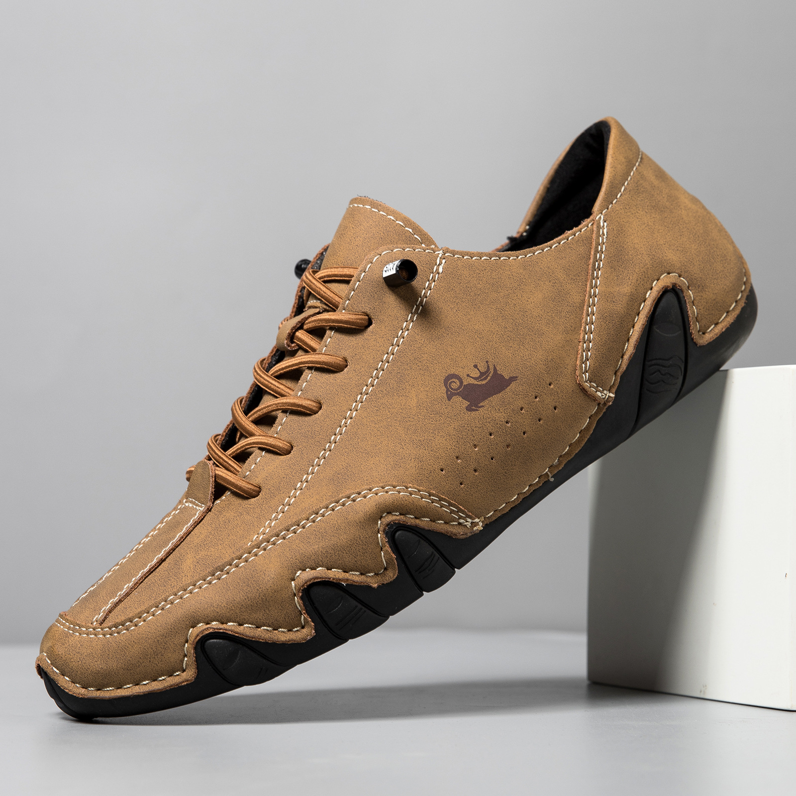 Men's Spring Low Top Sneakers With , Non-slip Flat Casual Shoes In Large Sizes For 2026