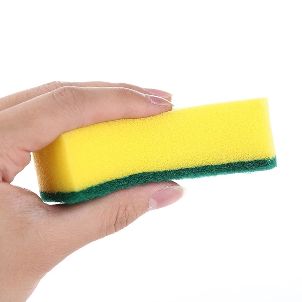 10 12 24pcs double sided polyurethane dishwashing sponge wipe   strong decontamination wipe for kitchen outdoor patio furniture details 4