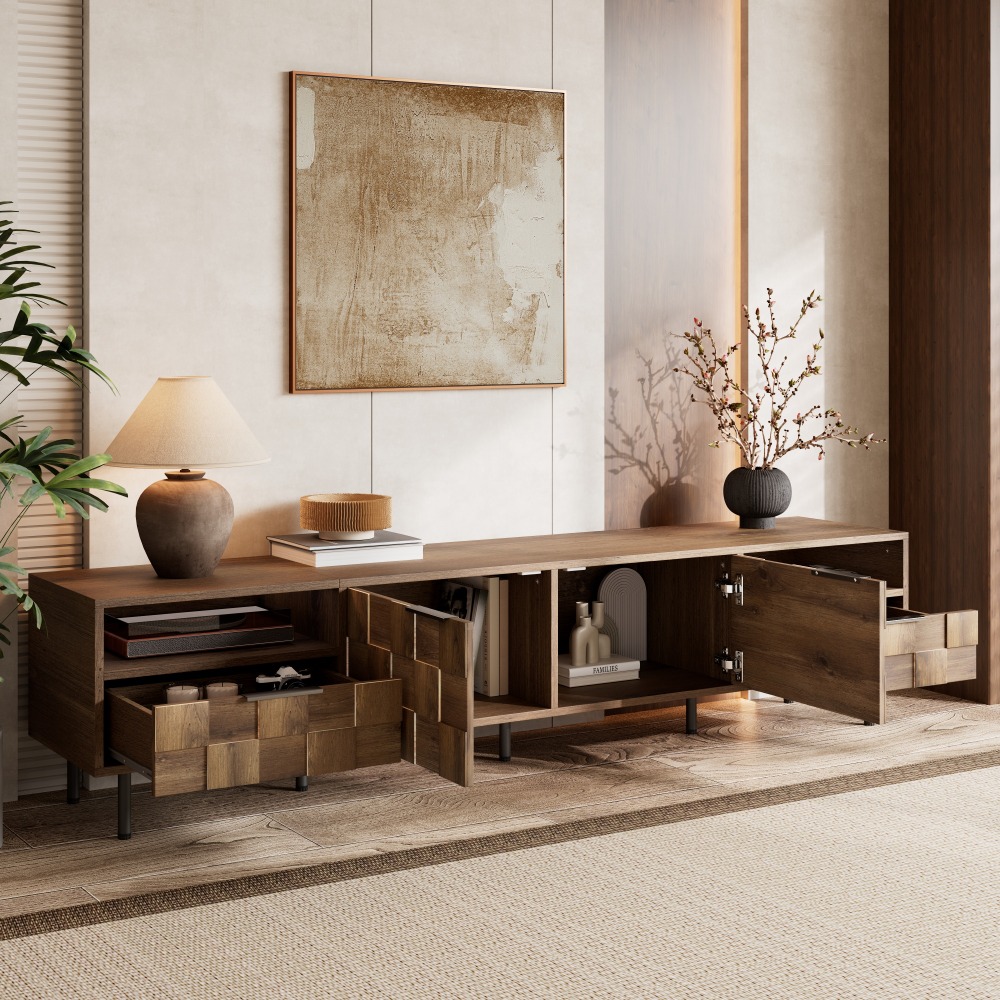 Mid-Century Modern TV Stand Overview
