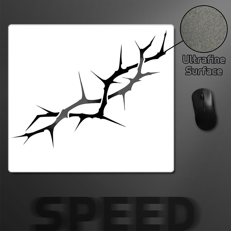 TEMU Mouse Pad Premium Locking Edge Mouse Matte 45x40cm Ultra Desk Matte Xxl Mouse Pad Keyboard Pads Gaming Setup Accessories Mouse Pad