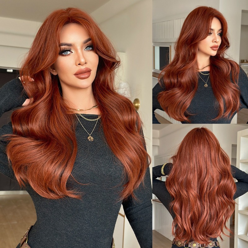 red wigs sold on Temu United States