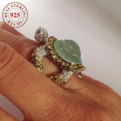 statement ring sold on Temu United States