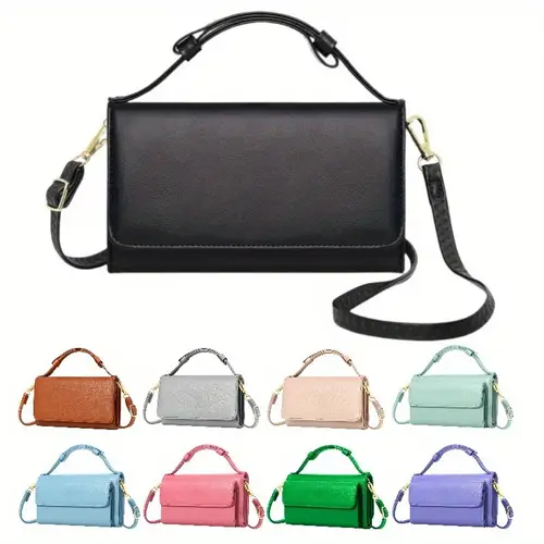 small crossbody bag for women cell phone wallet purse mini shoulder handbags with card slots