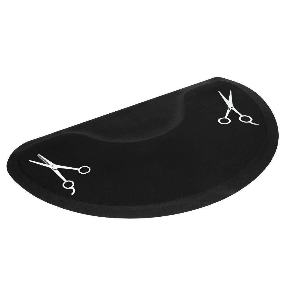 TEMU Omysalon 3 Ft. X 5 Ft. Salon Mats Designed For Hair Stylists, Featuring A 1/2'' Thick Layer For Barbers, Ideal For Use Under Salon Chairs And In