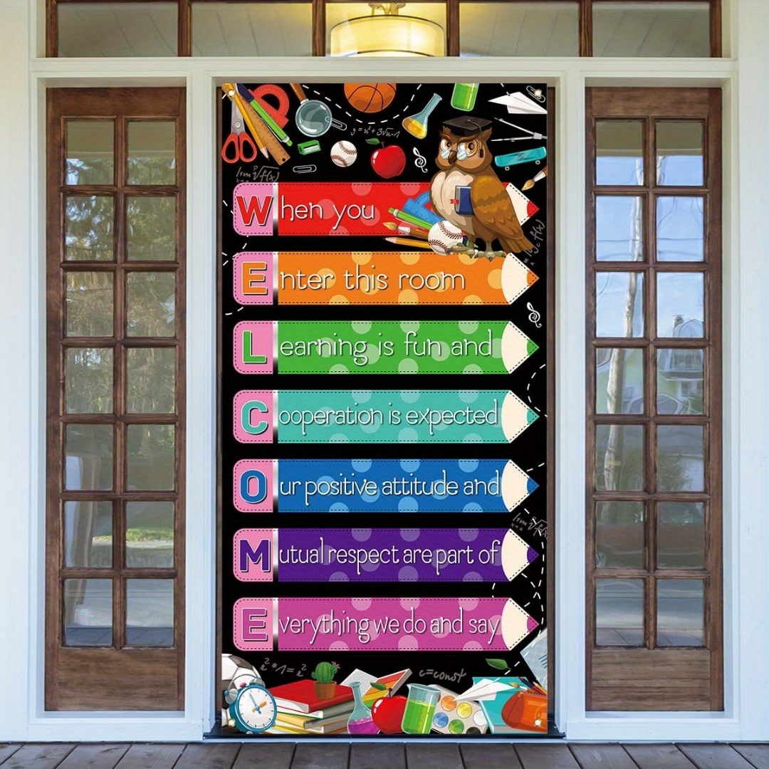 Welcome To Our Classroom, Boho Classroom Decor, Classroom Sign, Rainbow Wall Decor, Back To School, Teacher Gift, School Wall Art, Classroom Print