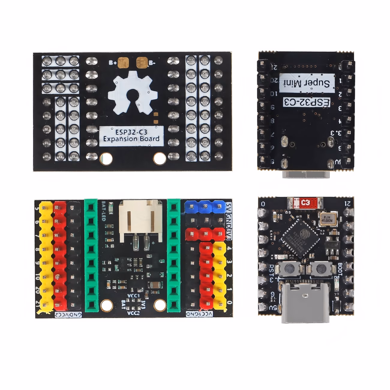 2 סטים לוח פיתוח esp32- לוח פיתוח סופר esp32 לוח פיתוח esp32-c3 עם wifi בלוטות ולוח הרחבה לארדואינו פרטי מוצר 6