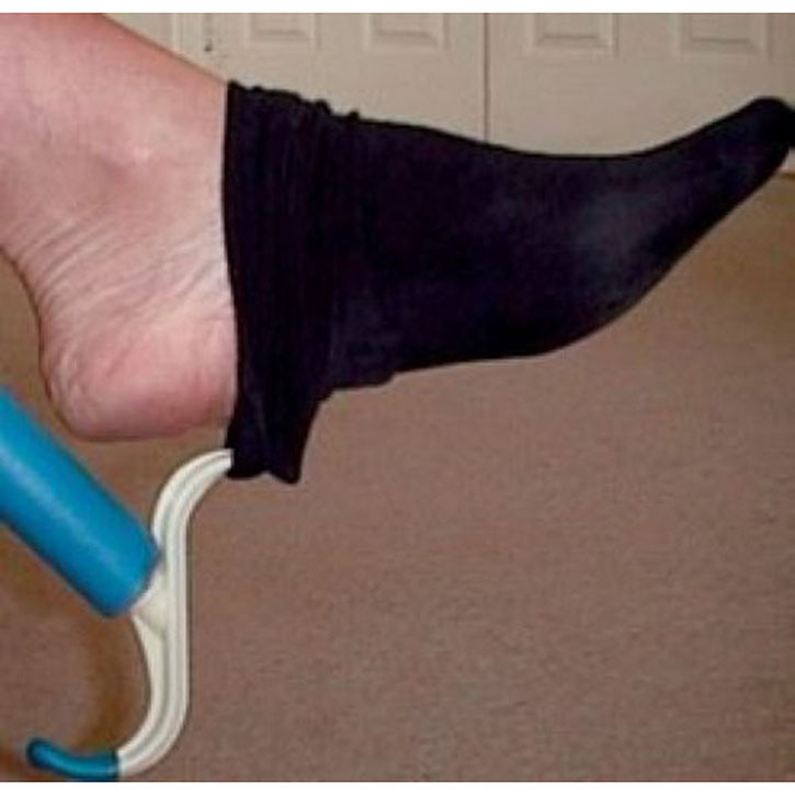 Dressing Stick, Handle Dressing Stick with Shoe Horn and Sock Removal Tool, Dressing Aids for Shoes, Socks, Shirts, and Pants, Independent Living Aid