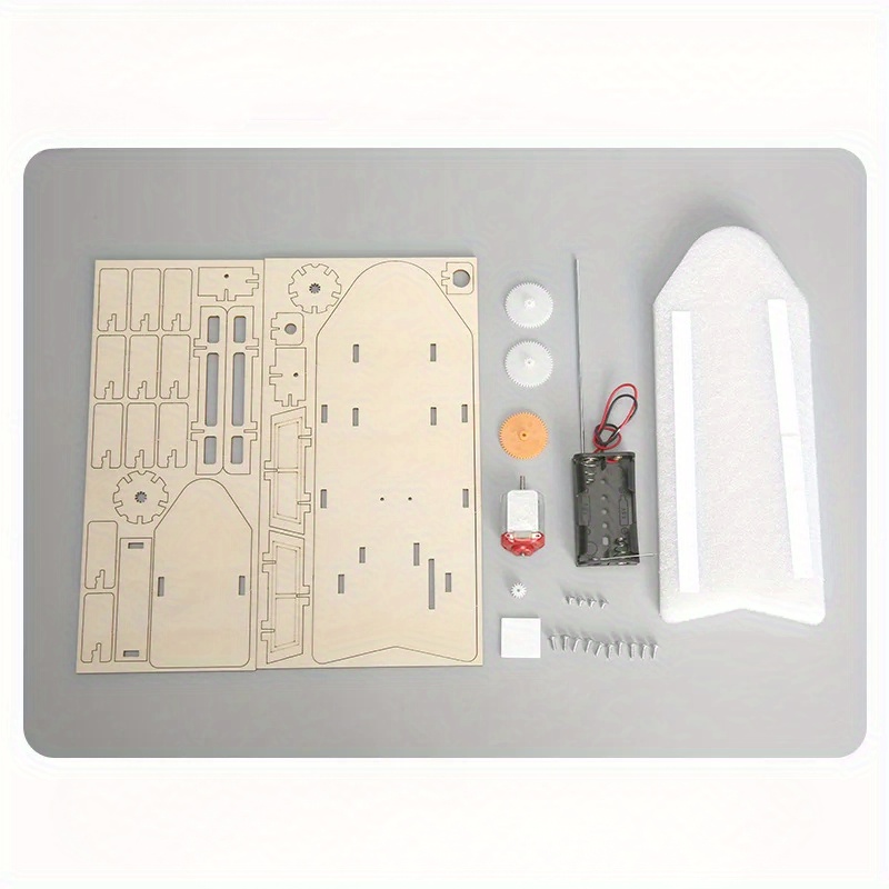 kit de barco eléctrico diy - invención de física, rompecabezas experimentales para jóvenes, conjunto de manualidades científicas, aprendizaje educativo stem, juego  , actividad   para jóvenes | proyecto diy   | instrucciones detalladas de  , kits de experimentos de física detalles 4