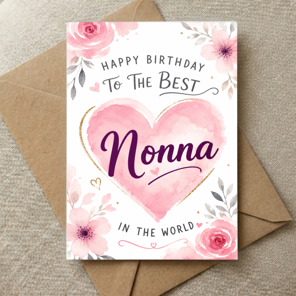 TEMU Happy Birthday To The Best In The With Pink Heart And For Mother Birthday Celebration Anniversary Gift