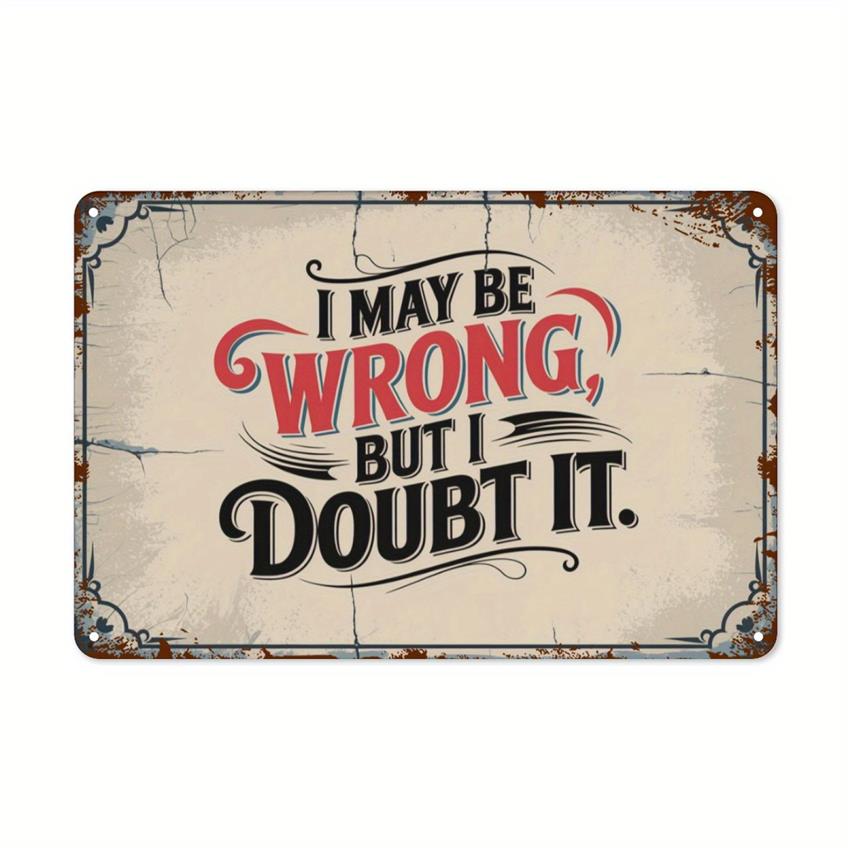 TEMU 2d Flat, Rustic Artificial Wall Plaque With " But I " - Distressed Farmhouse Sign Suitable For Indoor/outdoor Decor, Wall-mountable Decoration