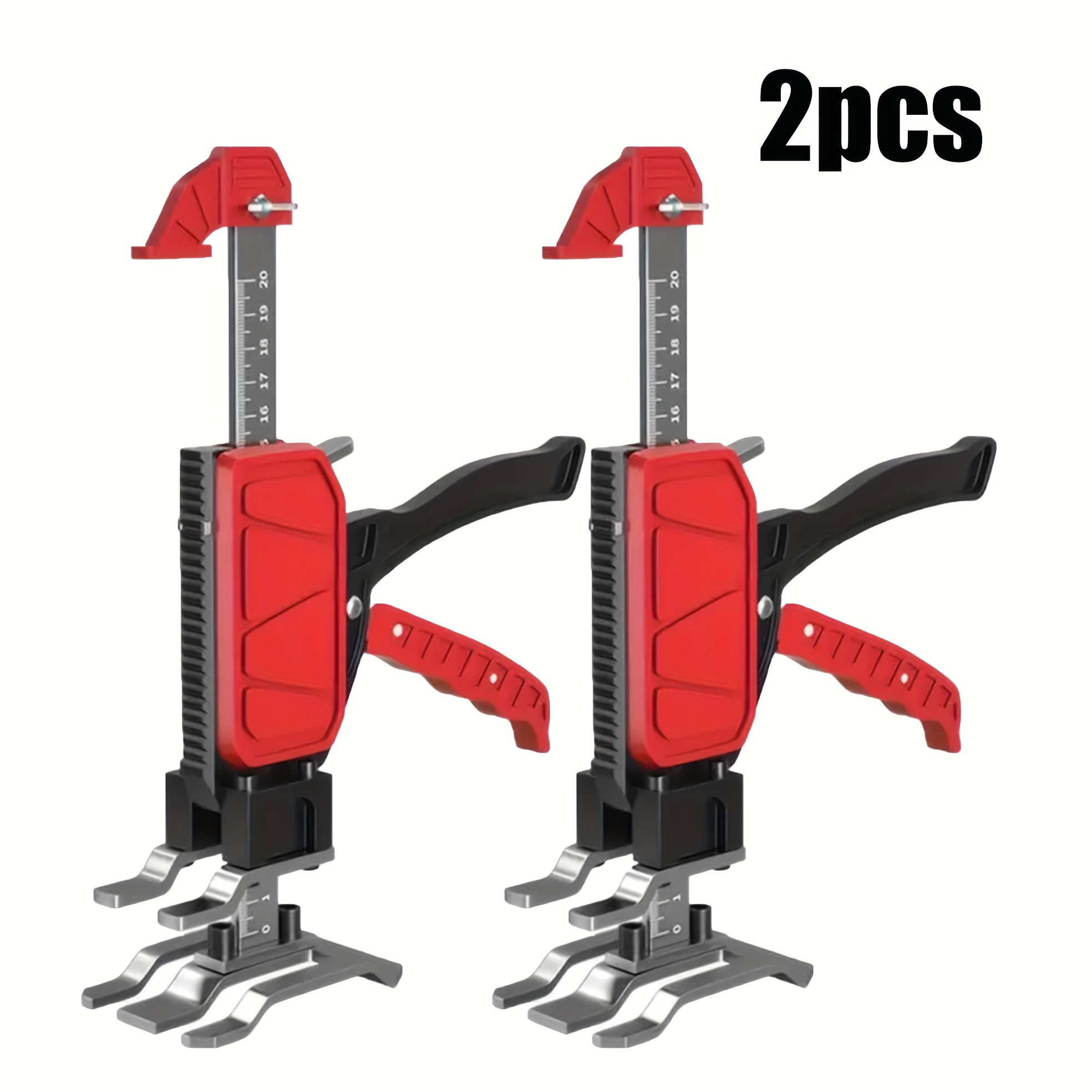 E-shop 2 Stück Schwerlast-Handhebelkran mit 150 kg Tragkraft pro – Höhenverstellbar, Stabiler Stand & Tragbarer Handbetrieb (Nein) – Ideal für