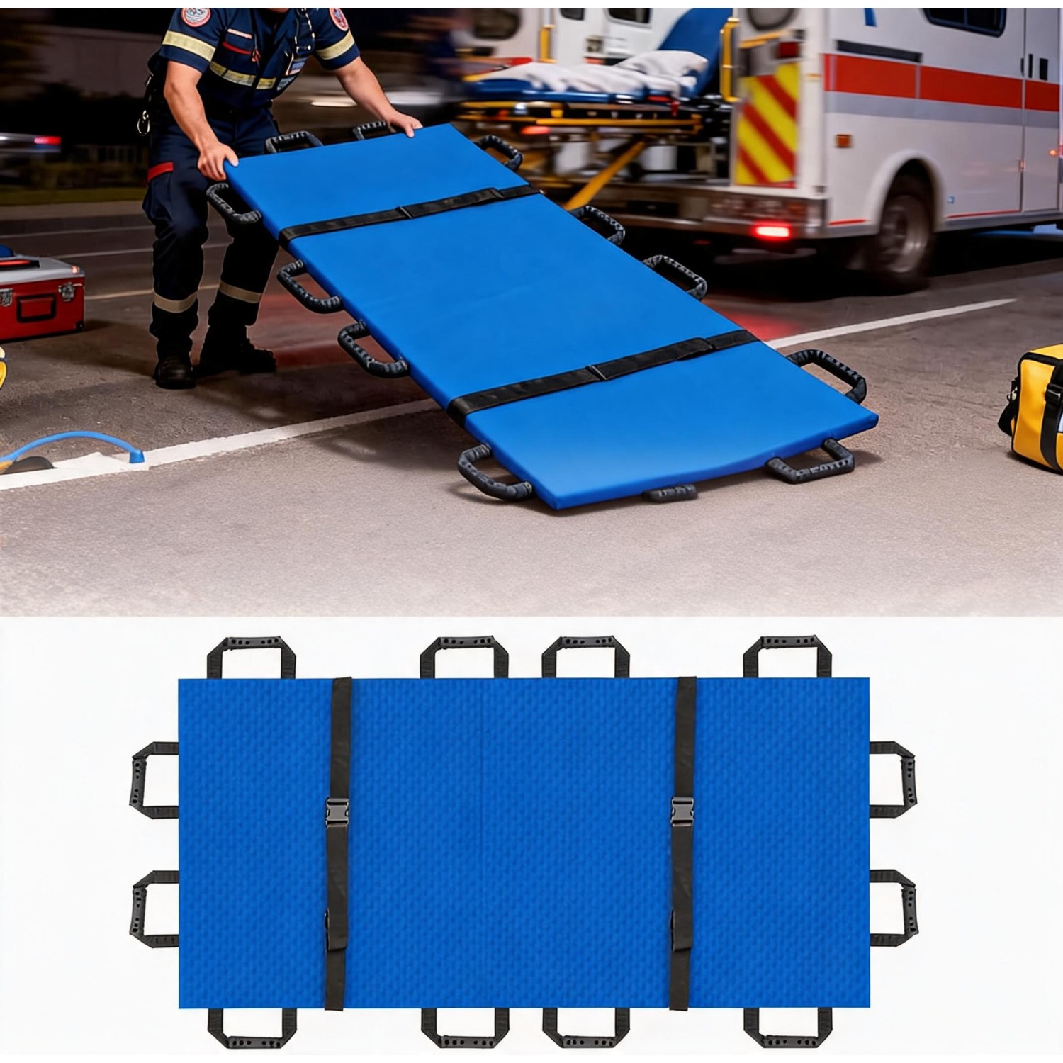 With 12 Handles And Non-slip Turning Pad (load Capacity: 160 Catties); Assists In Transferring Bedridden Or Patients; Enables Effortless Handling For Nursing Home Caregivers; Washable And Reusable