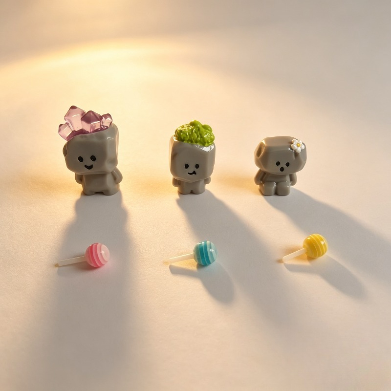 TEMU 1 Set Of Miniature Pocket-sized Combination Model Ornaments, Suitable For Dollhouse Model Themed Decorative Accessories, Holiday Graduation