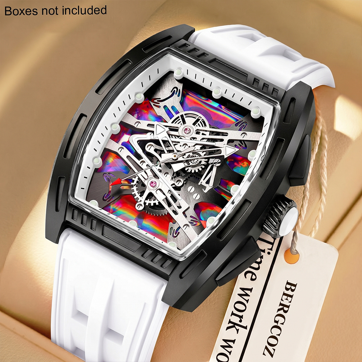Image of Stylish Men's Sports Watch, Suitable For Daily Wear, Parties, Father's Day, Valentine's Day, Easter, Christmas, New Year's Day, Halloween, Ramadan