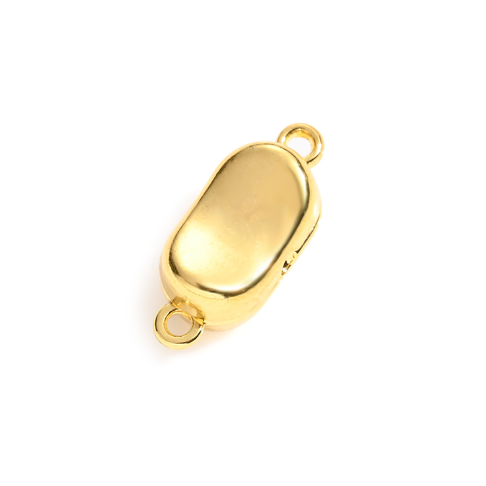 Image of 5pcs 7 X 17mm Shape Made Magnetic Clasps Magnetic Closure For Jewelry Making Fashion Necklace Bracelet And Chain Connect (random)