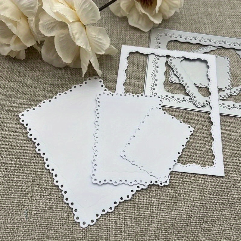 

1pc Irregular Frame Metal Cutting Dies Stencils For Diy Scrapbooking Embossing Handcraft Die Cutting