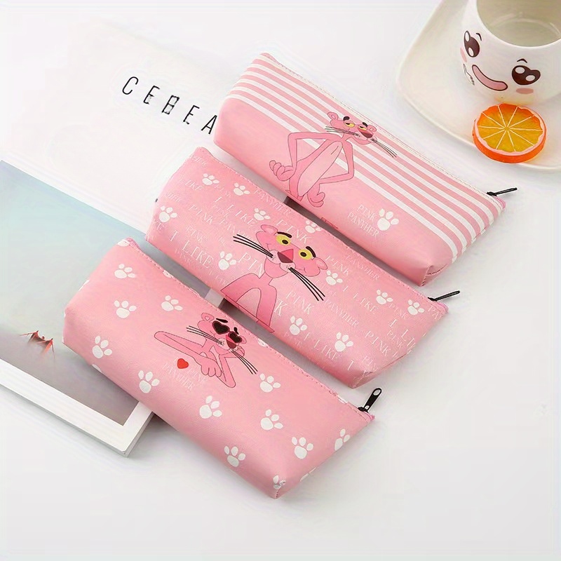 

Cute Cartoon Pencil Case - Large Capacity, Pvc, Supplies