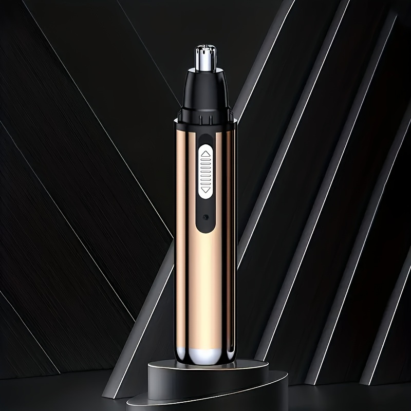1pc electric nose hair trimmer   eyebrow and face hair trimming usb charging high quality stainless steel head   for men and women Product details 6
