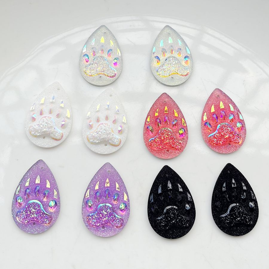 TEMU 10pcs Kits de Scrapbooking Magnifiques avec Strass Couleur AB pour la Décoration de Bijoux et de Vêtements