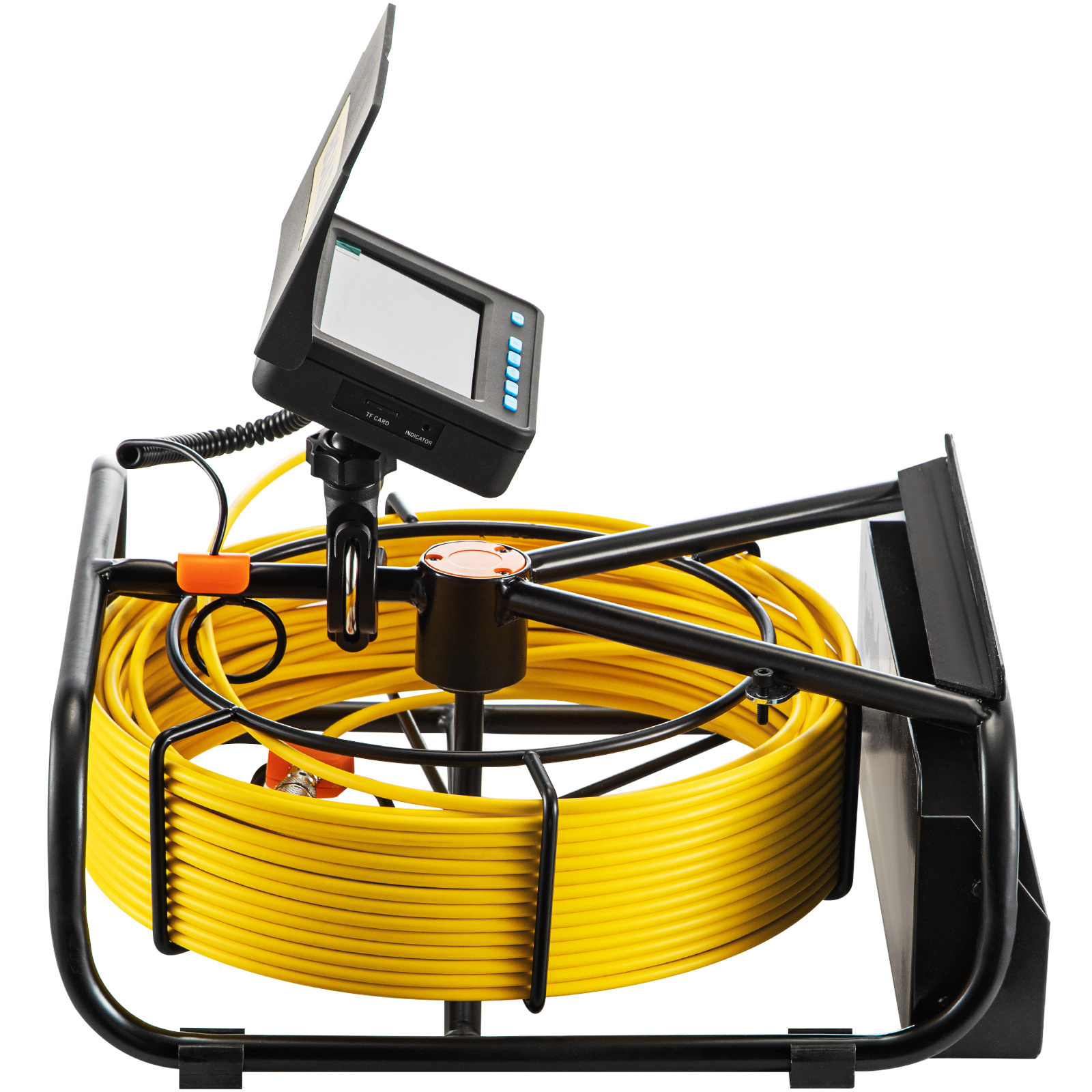 Sewer Camera with 512Hz Locator, 131 ft/40 m, 7 Pipeline Inspection Camera with DVR