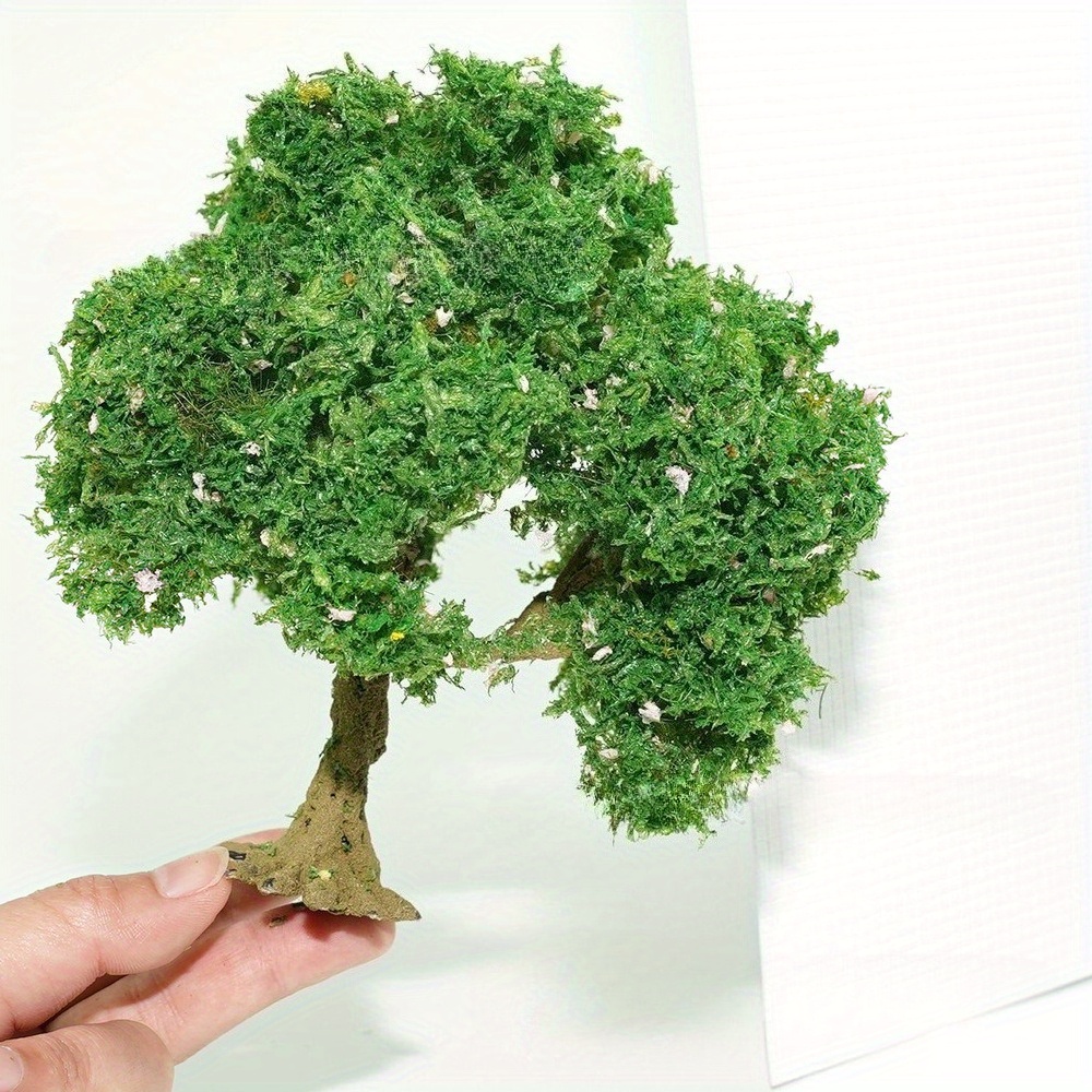 1pc Model , Miniature Sand Table Architectural Model Ornament, Micro Landscape Decorative Tree, Decorative Ornament