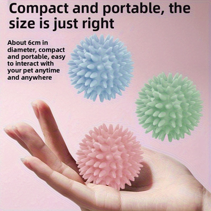 bite resistant tpr hollow spiral ball dog toy long plated chew toy with high   sound durable machinemade design for teething puppy   stimulation interactive dog toy   dog design durable dog toy without battery Product details 1