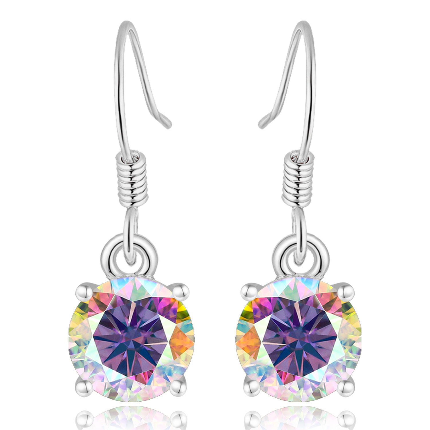 Women's Minimalist Moissanite Earrings