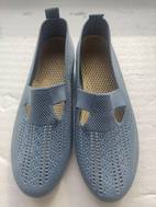 breathable lightweight hollow out sneakers for women slip on casual shoes with embroidery detailing plus size upper md sole for outdoor walking woven texture footwear