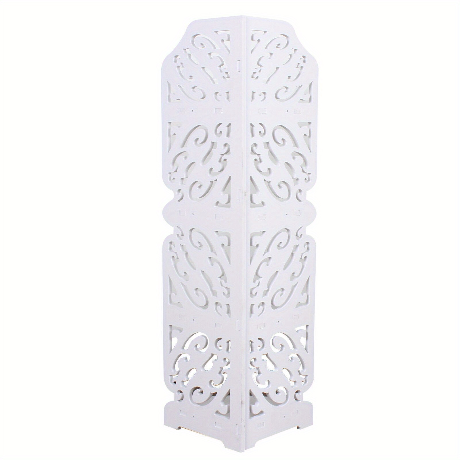 Image of 80cm/31, 5in 4-ebenen Badregal, Eckregal, Haushaltsregal, Standregal, Pvc