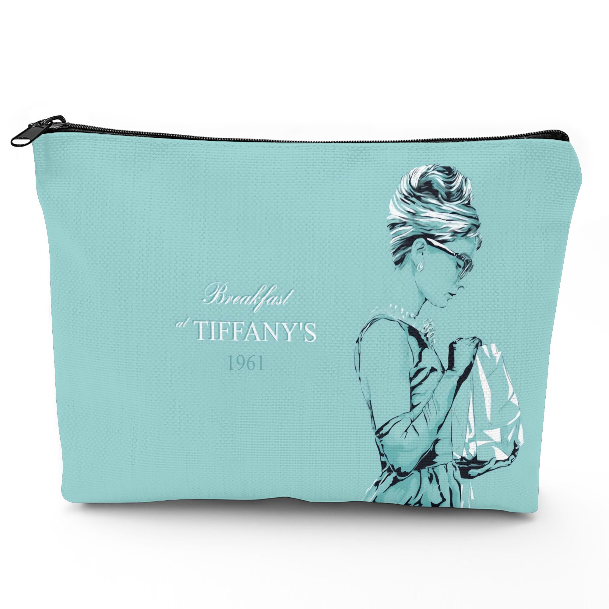 TEMU 1961 Tiffany Breakfast Travel Makeup Bag, Suitable For And Short Trips - A Stylish Beauty Organizer Your Beauty Needs