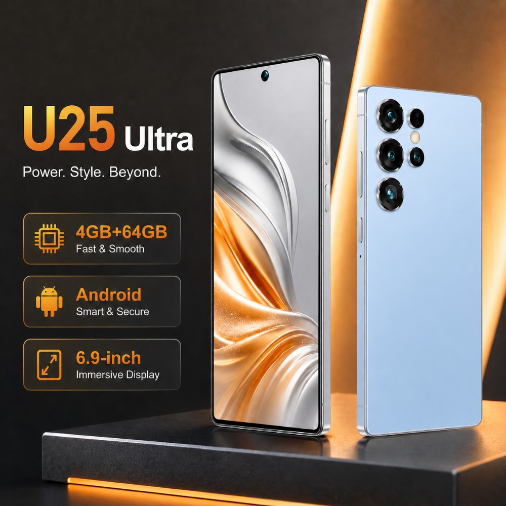 u25 ultra 2026 new   unlocked smartphone   dual standby   front and rear   ultra clear imaging touch pen 6 9 inch hd display headphones and screen Product details 8