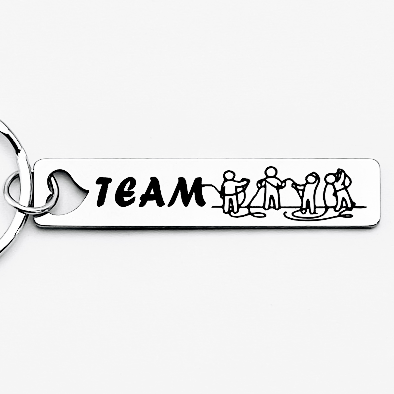 

Inspiration Stainless Steel Keychain - Perfect Gift For Employees And Colleagues, Suitable For Holidays And Events, Fashionable Accessories For Men And Women, Interesting And Creative Accessories