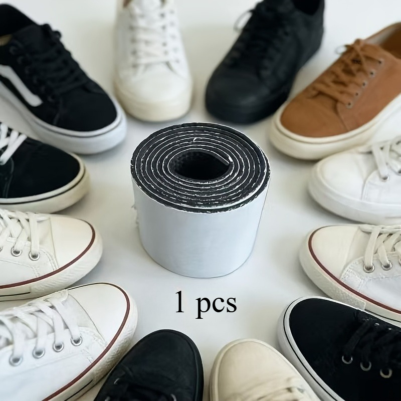 TEMU 1pc Shoe Sole Anti-slip Wear-resistant Self-adhesive (shoe Sole Protection Tape), Surface Diamond Anti-slip Pattern, Self-adhesive Shoe Sole