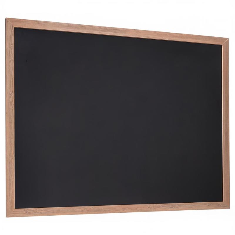 magnetic chalkboard 1168 4 x 889 mm magnetic collection board 913 x 1092 mm vertical or horizontal hanging   4 chalk markers cloth wall mounted stand traditional style log material