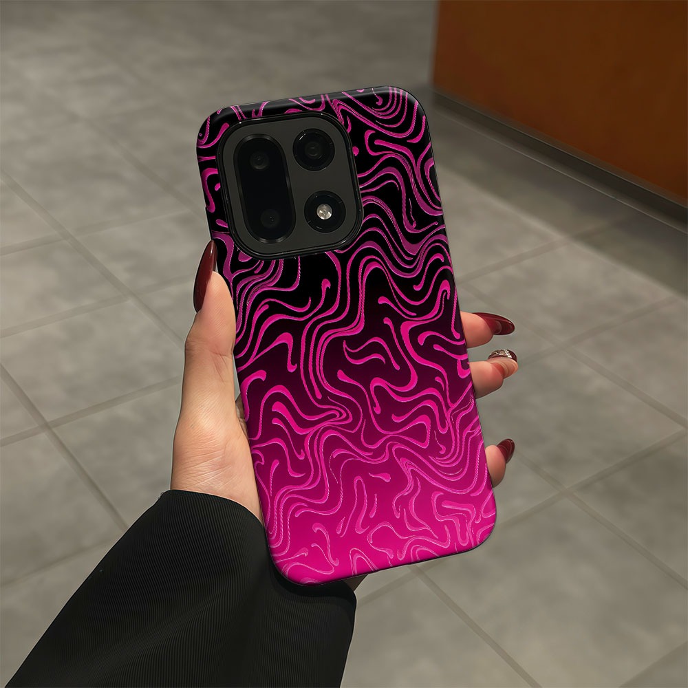TEMU Phone Case: Colorful Ripple -one Phone Case, Suitable For Oneplus 15 13r 13 13t Ace 6 12 11 10r 10 5 5 Ace 3v Ace 2v , Scratch-resistant,