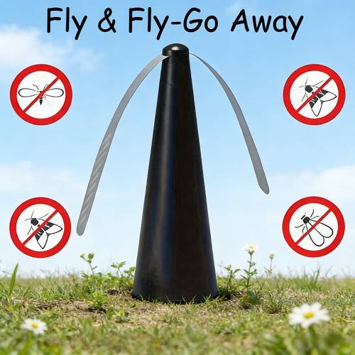 the 2pcs set 1 fan body and 1 fan blade this mosquito and fly repellent fan is aa batteries batteries not included made of durable abs material a insect repellent product suitable for commercial