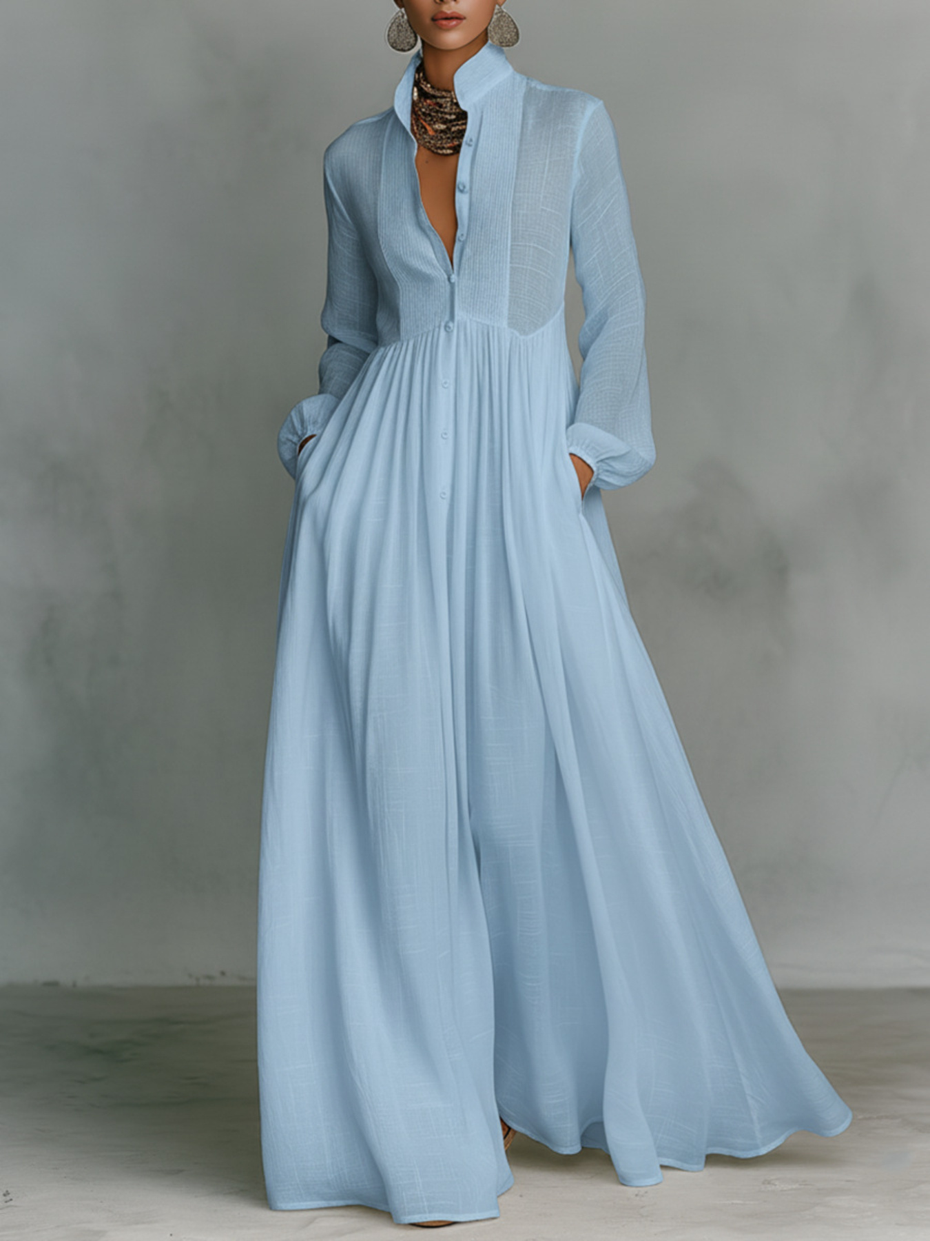 blue long sleeve dress women sold on Temu United States blue long sleeve dress women sold on Temu United States